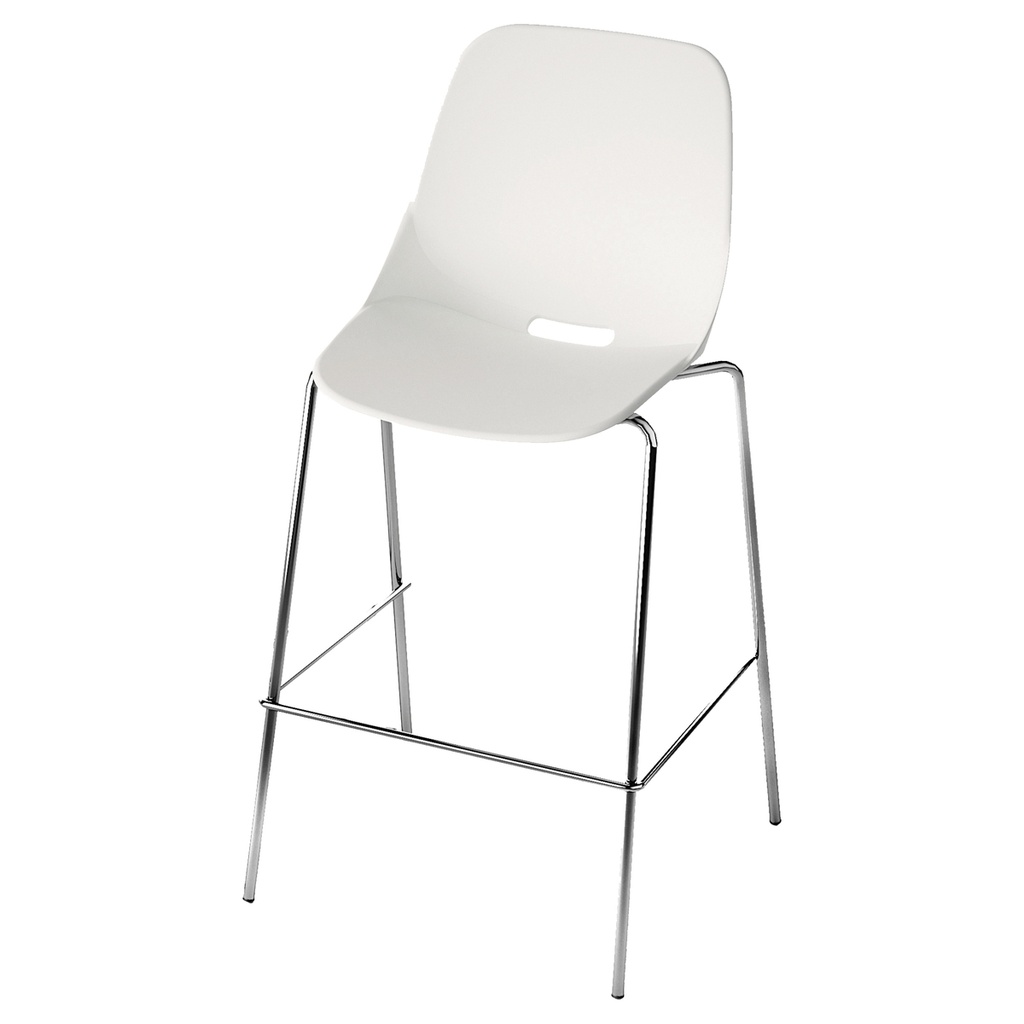 Seduta attesa Quick QKS bianco senza braccioli