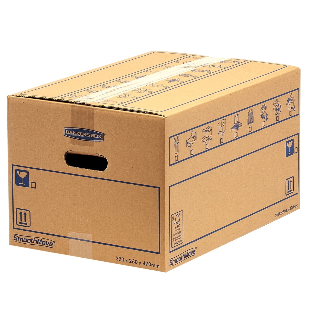 Scatola per traslochi standard SmoothMove 67lt