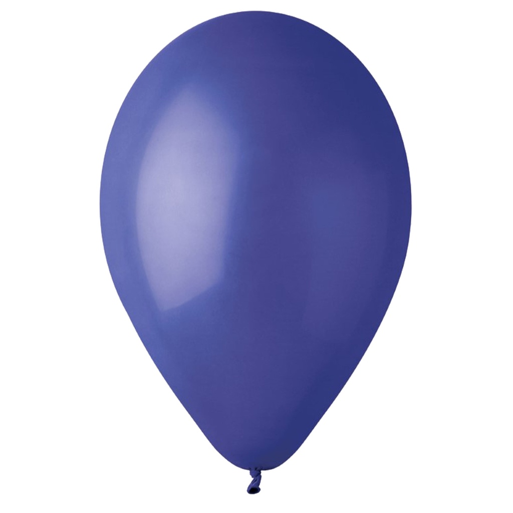 Busta 25 palloncini in lattice D26cm blu Big Party