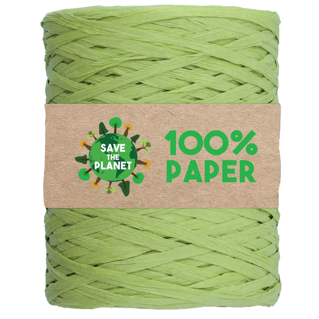 Rafia in carta 100mt colore verde 10Brizzolari