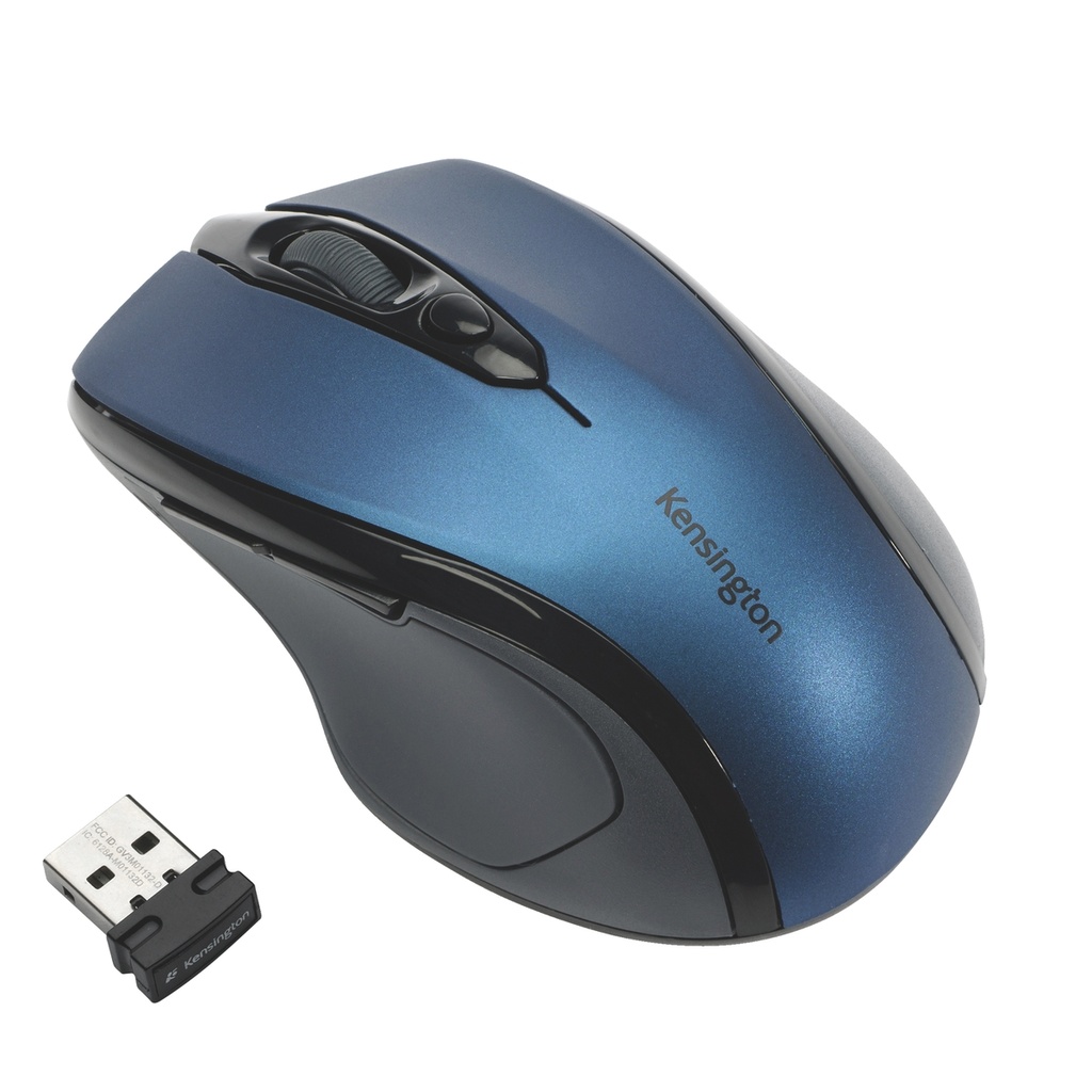 Mouse wireless Pro FitR di medie dimensioni - blu zaffiro-Kensington