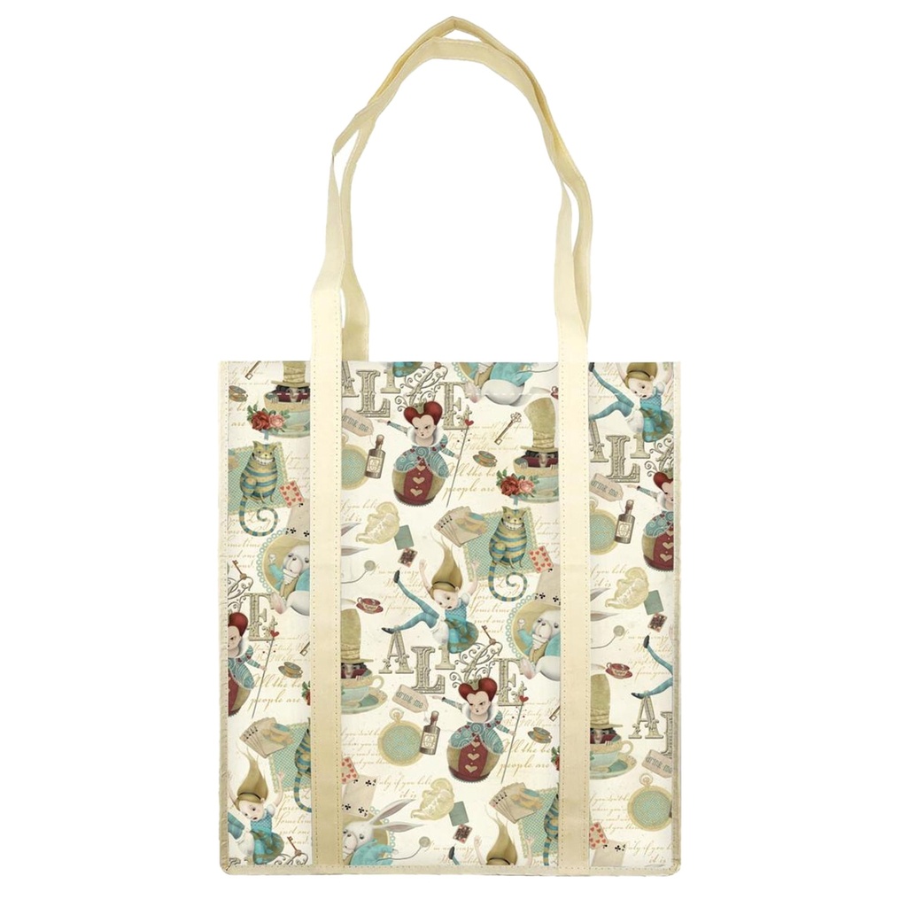 Shopper carta lavabile 100gr c/manici 35x40x8cm Alice Kartos