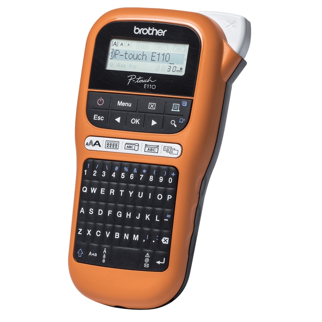 Brother Etichettatrice palmare PTE110 per settore elettrico