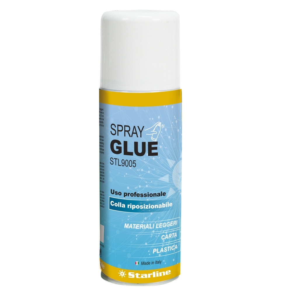 Adesivo spray riposizionabile 400ml Starline