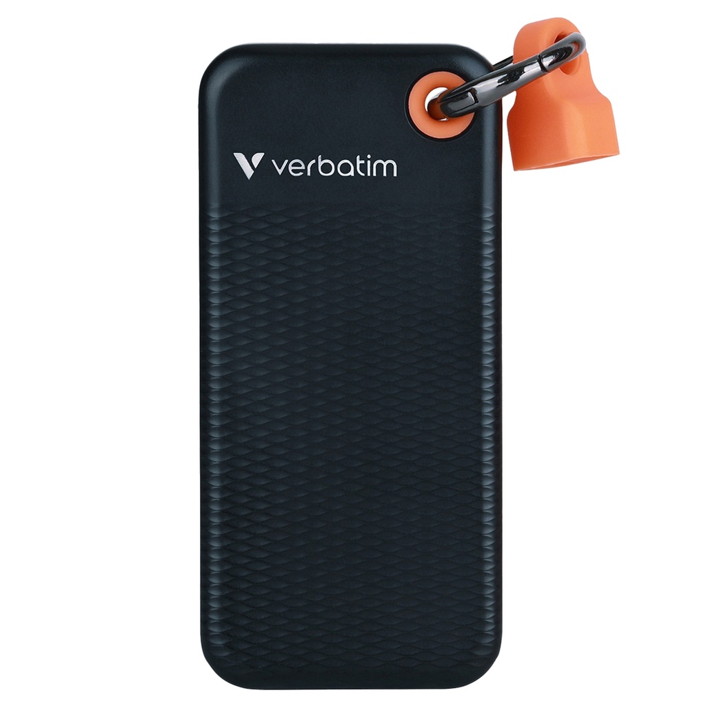 Verbatim Pocket SSD USB 3.2 Gen 2 1TB Nero/Arancio