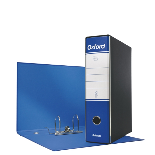 Registratore OXFORD G85 BLU D. 8cm f.to protocollo ESSELTE