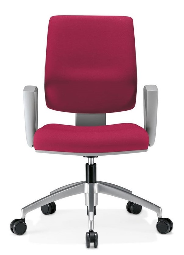 Poltrona Operativa KUBIX NEW APW Cat D Schienale basso con braccioli nylon