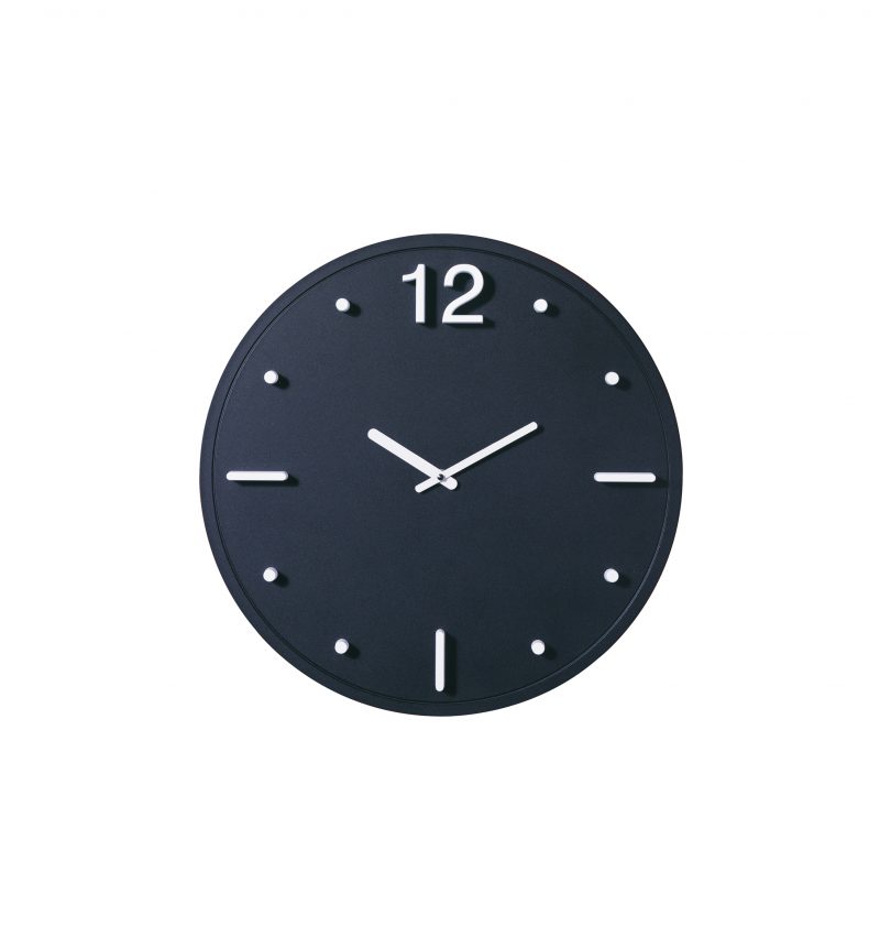 Orologio da parete OREDODICI Nero / Numeri Bianchi