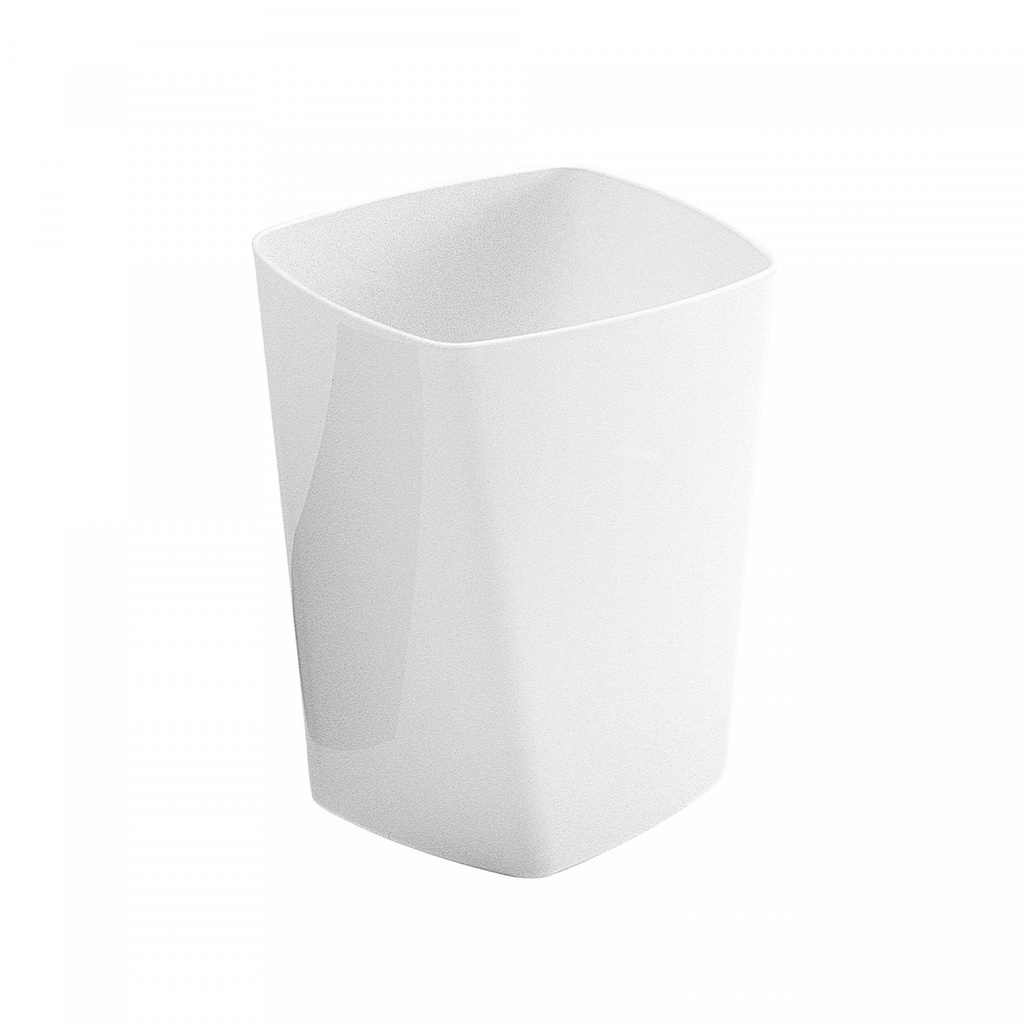 Cestino gettacarte Caimi SWING LUCIDO 421 Bianco