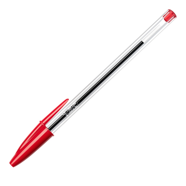 Penne a sfera Bic Cristal pz.50 ROSSO - medio 1,0mm