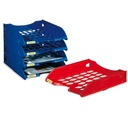 Vaschetta portacorrispondenza forate E040 BLU NAVY FELLOWES