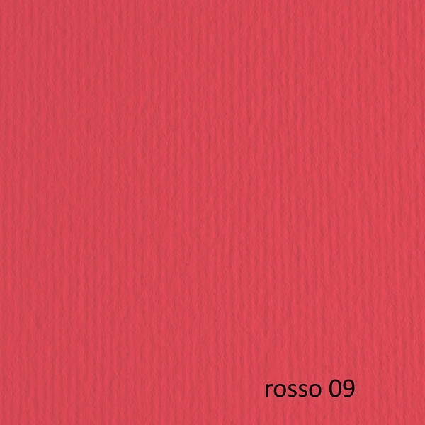 BLISTER 10FG CARTONCINO 70X100 220GR ROSSO 109 FABRIANO ELLE ERRE