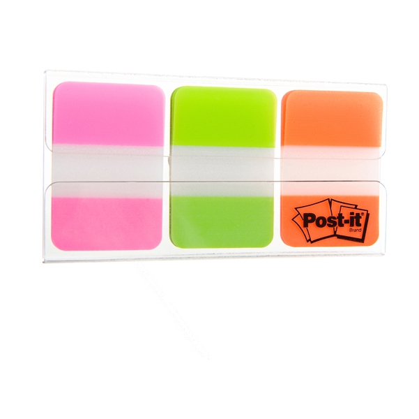Dispenser 66 Post-it(R) INDEX STRONG 686-PGOEU 25X38MM COLORI VIVACI