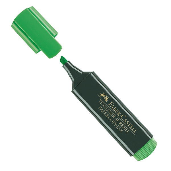 Evidenziatore TEXTLINER VERDE FABER-CASTELL