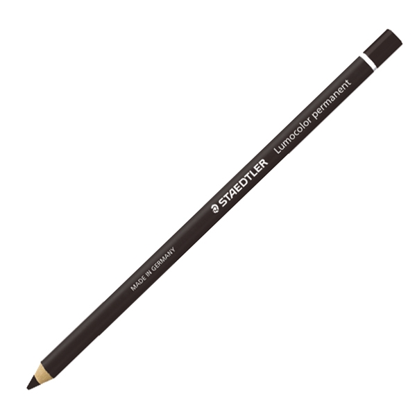 MATITA LUMOCOLOR(R) PERMANENTE GLASOCHROM NERO STAEDTLER