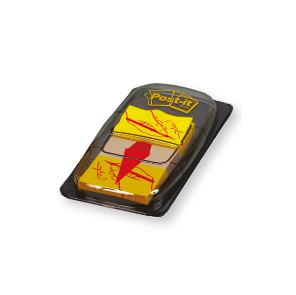 SEGNAPAGINA Post-it(R) 680-31 SIMBOLO "FIRMA QUI" INDEX 50FG