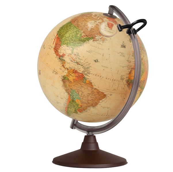GLOBO GEOGRAFICO ILLUMINATO MARCO POLO diam. 30CM Tecnodidattica