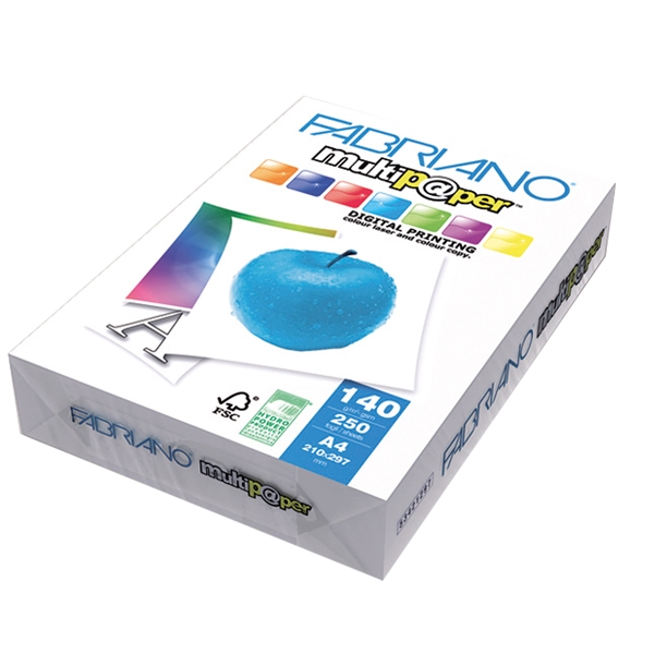 Carta Laser MULTIPAPER A3 gr.140 fg.250 FSC FABRIANO