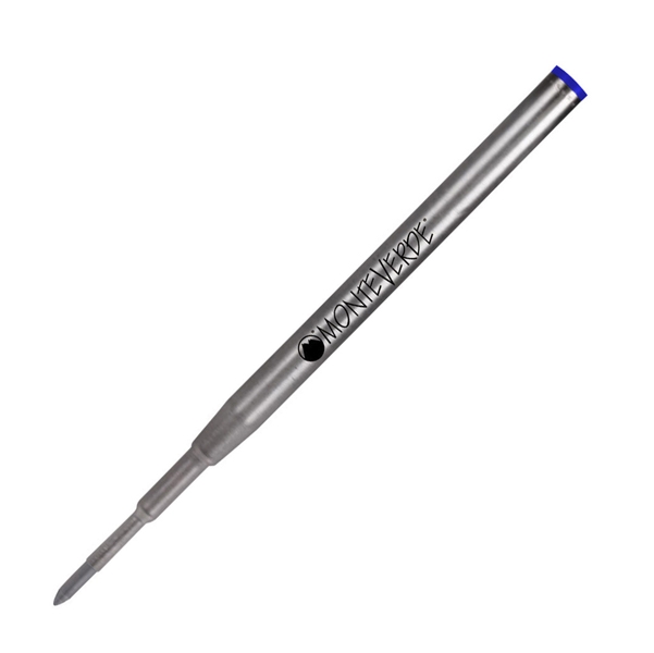 Blister 2 refill GEL per sfera Montblanc (R) BLU PUNTA MEDIA