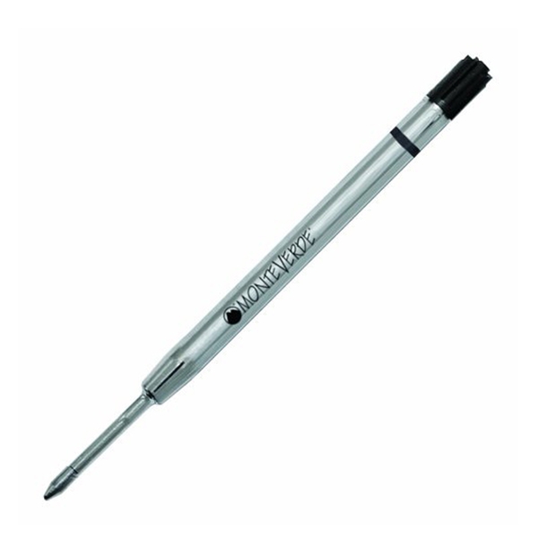 Blister 2 refill GEL per sfera Parker (R) NERO PUNTA FINE