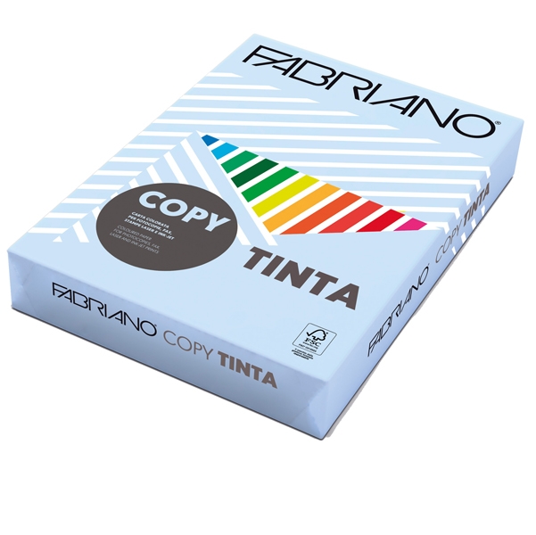 Carta Colorata COPY TINTA A4 160gr 250fg col.tenui CELESTE FABRIANO