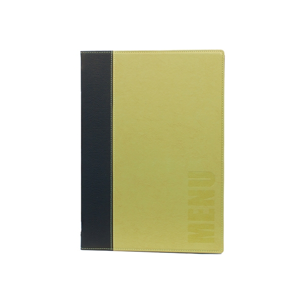 PORTA MENU' A5-18x25cm VERDE TRENDY con 1 INSERTO DOPPIO