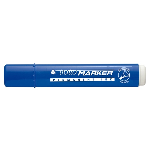[D73539] MARCATORE TRATTO MARKER BLU P.TONDA