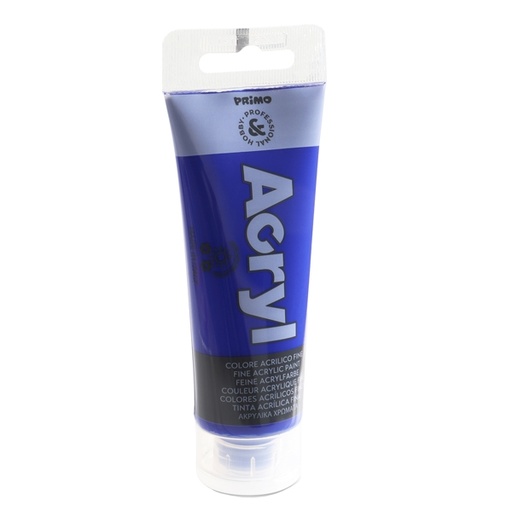 [D73617] Colore Acryl fine tubo da 75ml blu oltremare 500 Primo