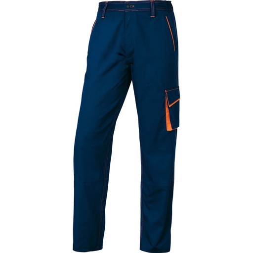 [D73714] PANTALONE da LAVORO M6PAN blu/arancio Tg. XL PANOSTYLE(R)