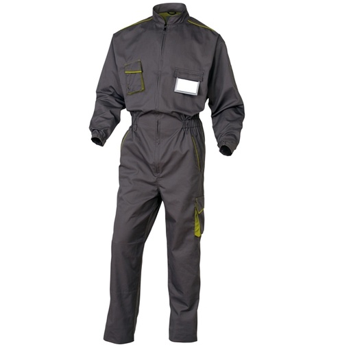 [D73719] TUTA da LAVORO M6COM grigio/verde Tg. L PANOSTYLE(R)