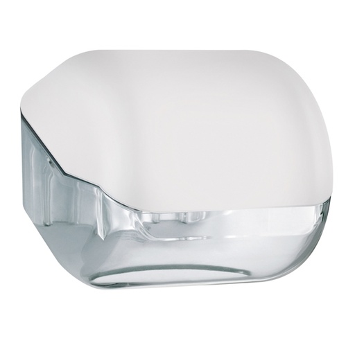 [D73964] Dispenser carta igienica rt/interfogliata bianco Soft Touch
