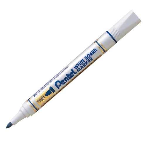 [D73988] MARCATORE WHITE BOARD MW85 BLU PUNTA TONDA AMIKO PENTEL
