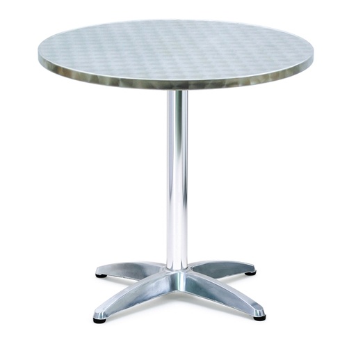 [D74219] TAVOLO TONDO Bar IN ALLUMINIO diam.70cm - H70cm