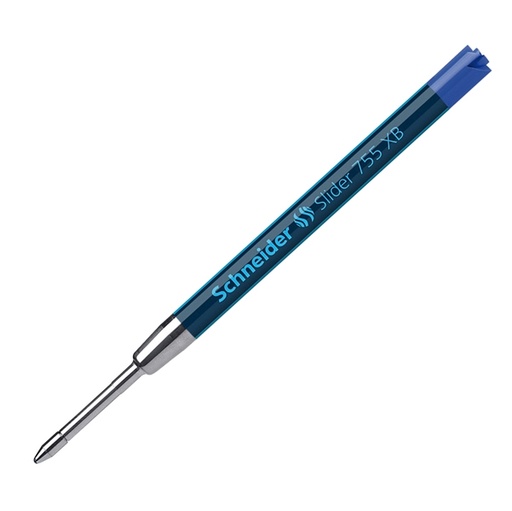 [D74290] REFILL SLIDER 755 ISO G2 BLU punta XB Viscoglide(R) SCHNEIDER