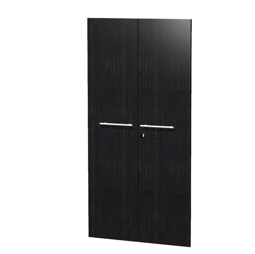 [D74327] COPPIA ANTE in MELAMIN. x Mob.MEDIO-ALTO NERO VEN. - PRESTIGE