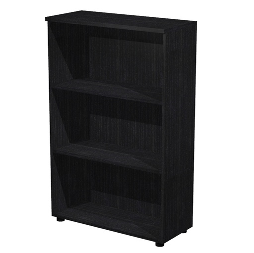 [D74396] MOBILE MEDIO A GIORNO 80X35cm H120cm NERO VENATO - EASY