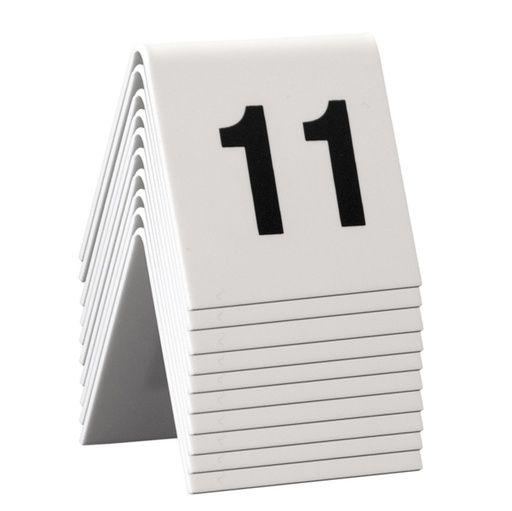 [D74553] SET da 11 a 20 NUMERI PER I TAVOLI Securit