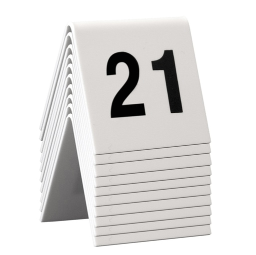 [D74554] SET da 21 a 30 NUMERI PER I TAVOLI Securit