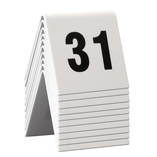 [D74555] SET da 31 a 40 NUMERI PER I TAVOLI Securit