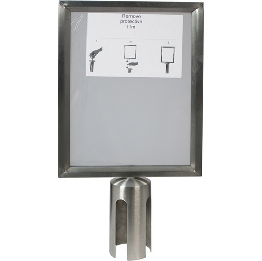[D74570] DISPLAY A4 per COLONNINA Securit