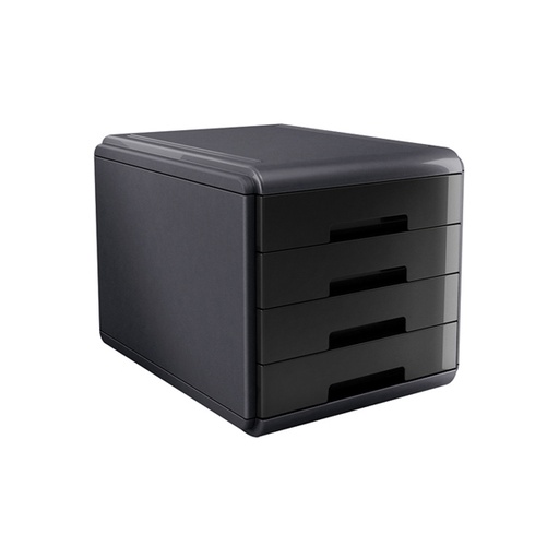 [D74996] Cassettiera 4 cassetti 45mm MyDesk nero ARDA