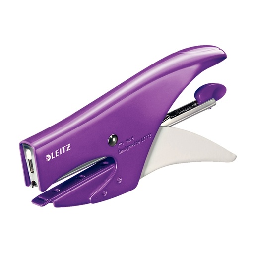 [D75067] CUCITRICE A PINZA 5547 Viola METAL WOW LEITZ