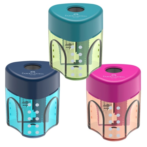 [D77087] TEMPERAMATITE 1 FORO MINI TRIANGOLARE CON SERBATOIO FABER CASTELL