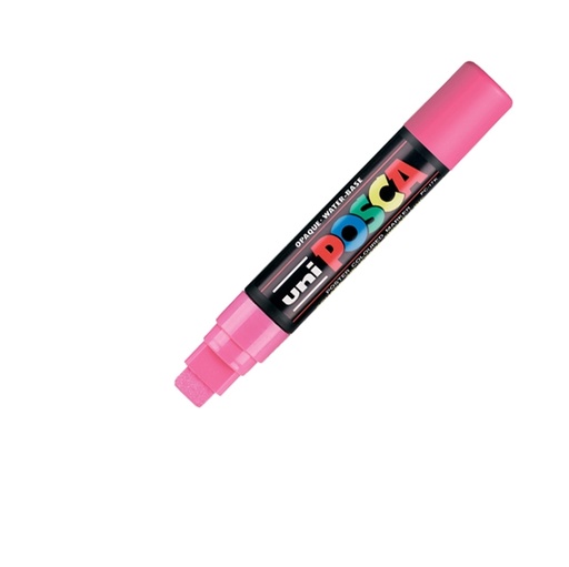 [D77238] Marcatore UNI POSCA PC17K p.scalpello 15mm rosa UNI MITSUBISHI