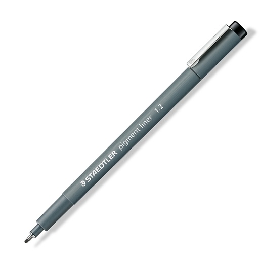 [D77269] Pennarello Pigment Liner 308 nero 1,2mm Staedtler