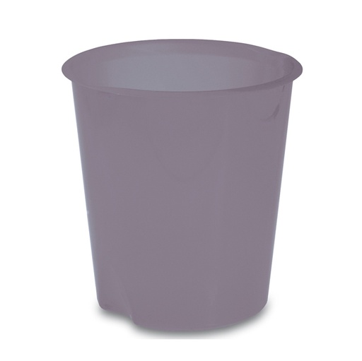 [D77671] CESTINO GETTACARTE 16,5LT TRASP. GRIGIO FUME' E020 Fellowes