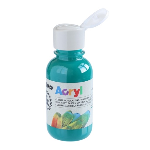 [D79436] Colore acrilico fine Acryl 125ml verde smeraldo PRIMO