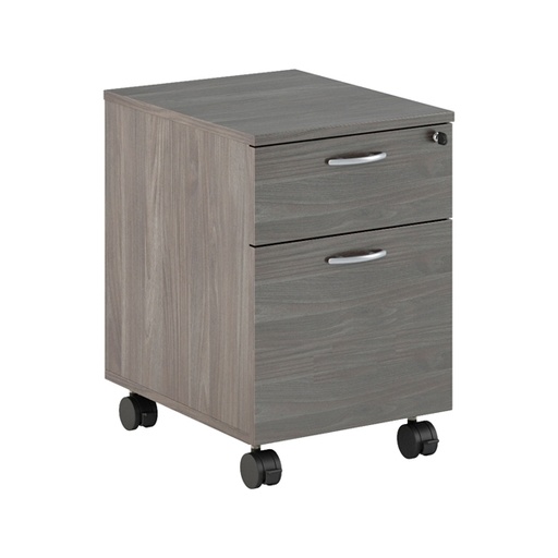 [D79932] CASSETTIERA 1 CASS.+1 CLASSIF. con RUOTE FRASSINO TOSCANO - EASY