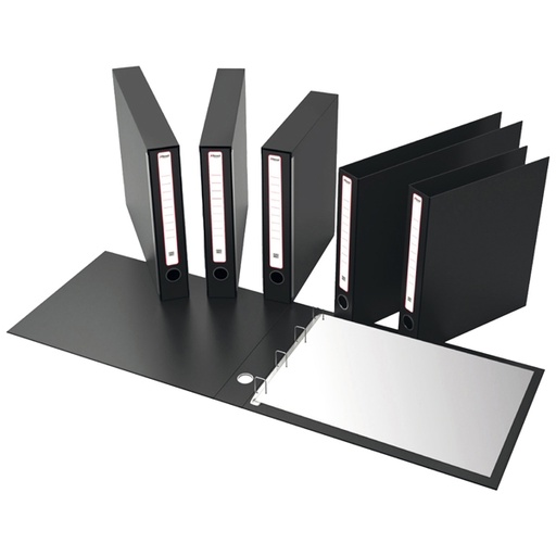 [D80322] PORTATABULATI KM UNI 12"X28CM NERO CON CUSTODIA DORSO 5CM