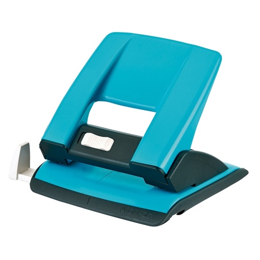 [D80400] PERFORATORE 2 FORI TURCHESE MAX 20 FG KARTIA